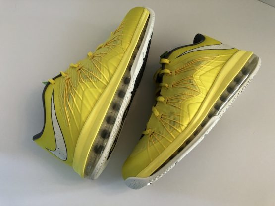 LeBron X Low Sonic Yellow