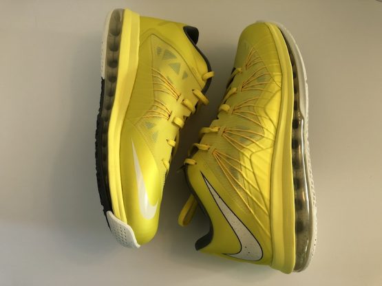 Nike Air LeBron X Low "Sonic Yellow" (2013) - Image 3