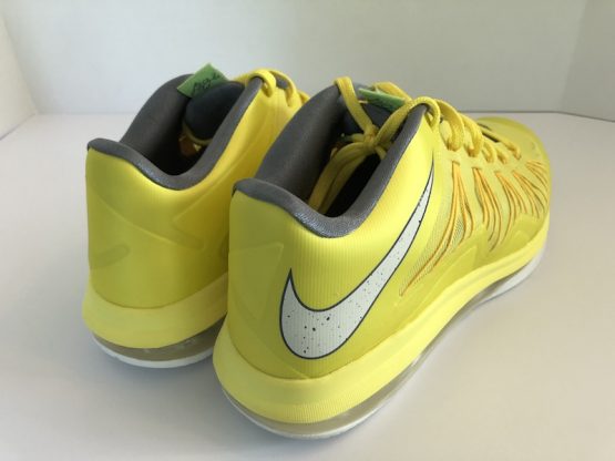 Nike Air LeBron X Low "Sonic Yellow" (2013) - Image 4