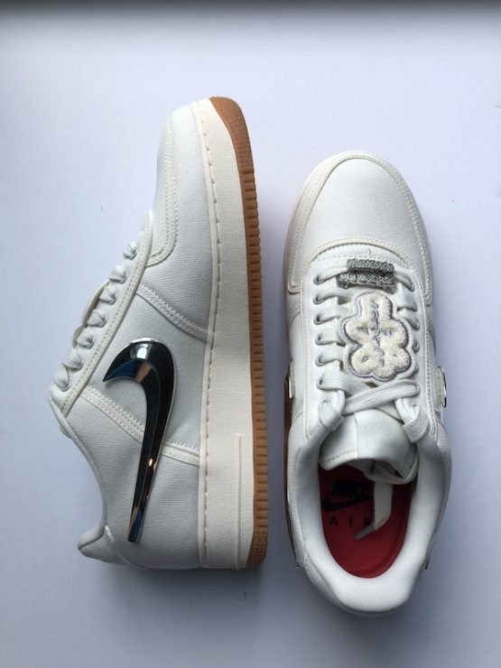 Nike Air Force 1 Low Travis Scott "Sail" (2018) - Image 4