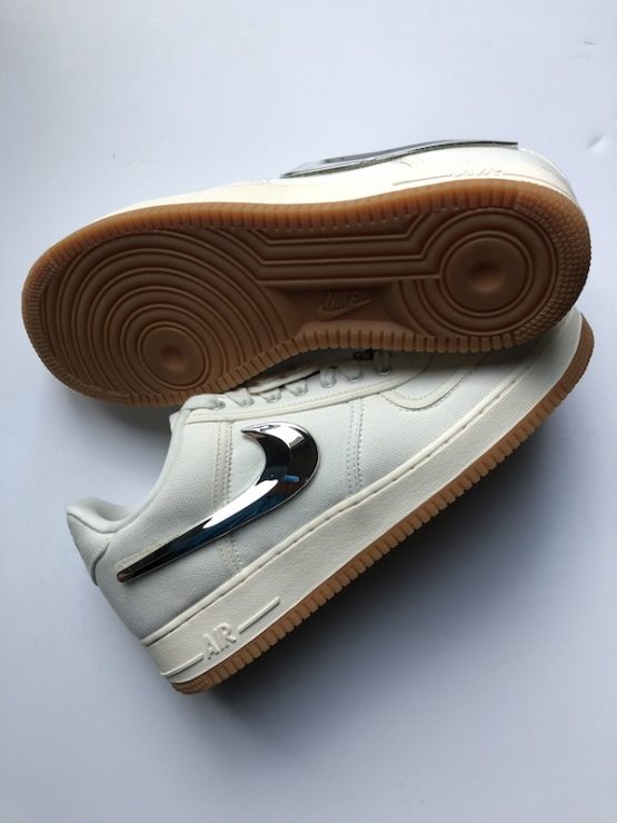 Nike Air Force 1 Low Travis Scott "Sail" (2018) - Image 8