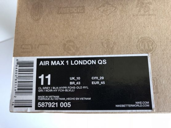 Nike Air Max 1 QS "London" (2013) - Image 8