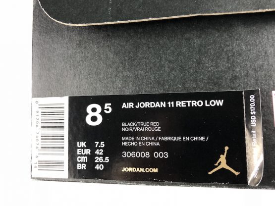 Nike Air Jordan XI Retro Low I.E. "Referee" (2015) - Image 8
