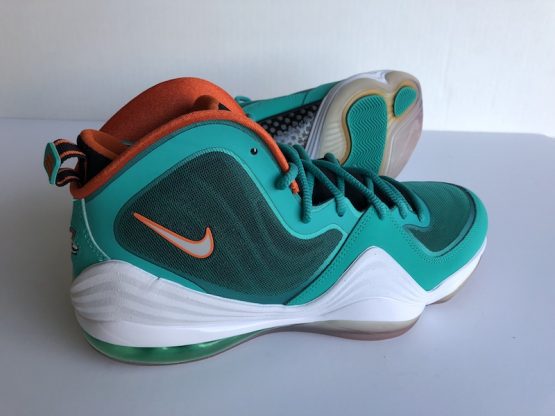Nike Air Penny V "Miami Dolphins" (2012) - Image 6