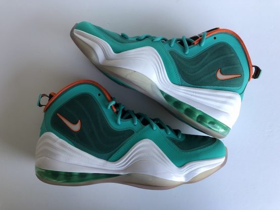 Nike Air Penny V "Miami Dolphins" (2012) - Image 8