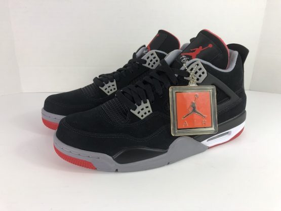 Nike Air Jordan 4 Retro "Black/Cement" (2012) - Image 3