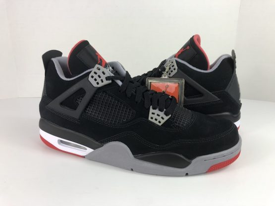 Nike Air Jordan 4 Retro "Black/Cement" (2012) - Image 8