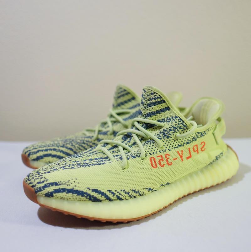 Authentic adidas Yeezy Boost 350 V2 Semi Frozen Yellow | Kanye West