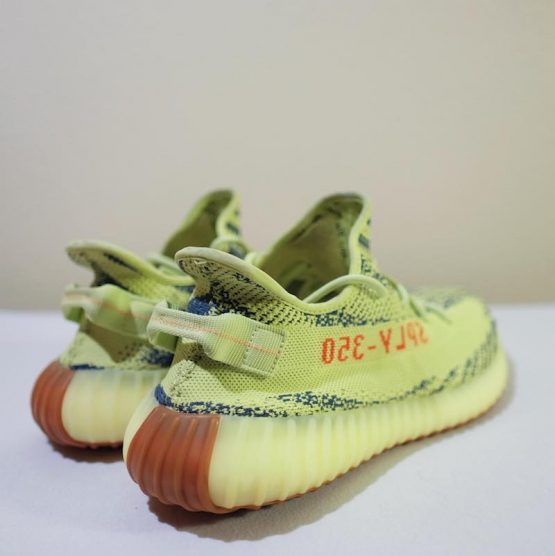 adidas Yeezy Boost 350 V2 "Semi Frozen Yellow" (2017) - Image 4