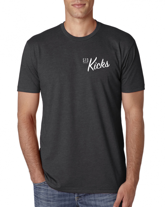 513 Kicks Classic Tee - Charcoal