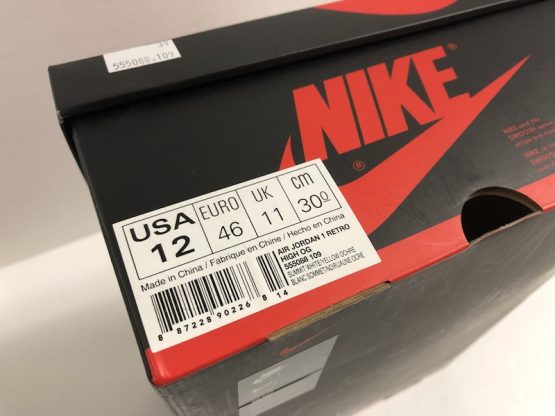 Nike Air Jordan 1 Retro "Yellow Ochre" (2018) - Image 10