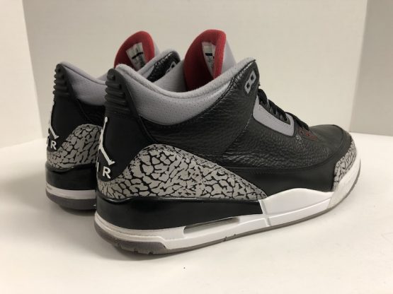 Nike Air Jordan III Retro "Black/Cement" (2011) - Image 3