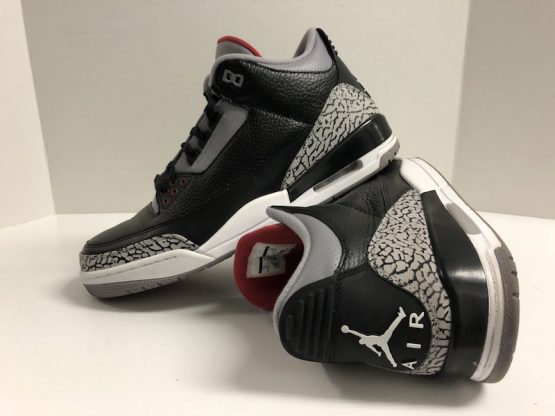 Nike Air Jordan III Retro "Black/Cement" (2011) - Image 6