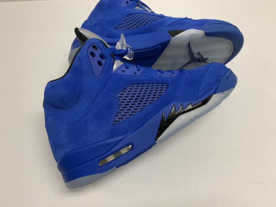 Nike Air Jordan V Retro "Blue Suede" (2017) - Image 6