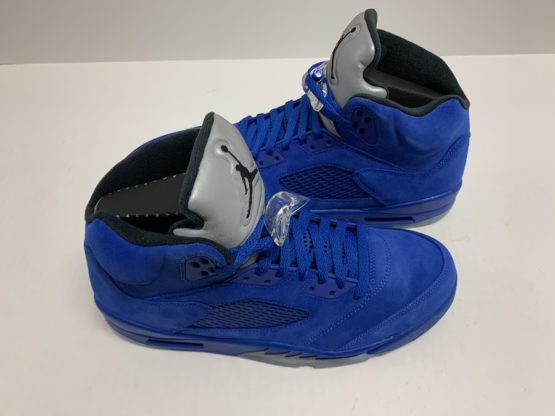 Nike Air Jordan V Retro "Blue Suede" (2017) - Image 7