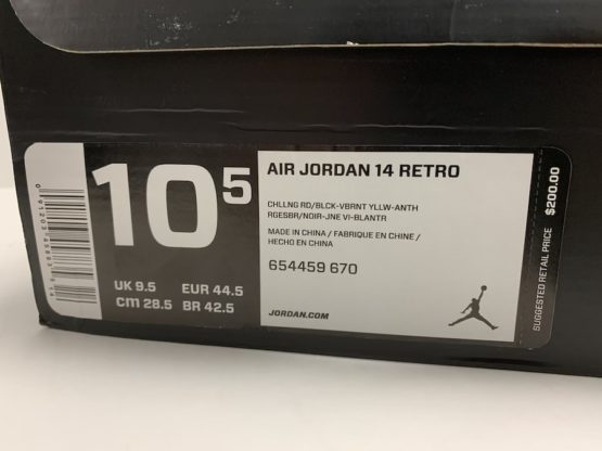 Nike Air Jordan XIV Retro "Ferrari" (2014) - Image 8