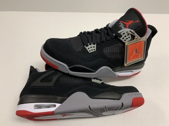 Nike Air Jordan IV Retro "Black/Cement Grey" (2012) - Image 6