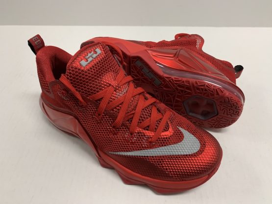 Nike Air LeBron XII Low "University Red" (2015) - Image 7