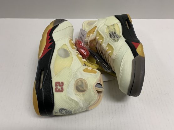 Nike Air Jordan V Off-White "Sail" (2020)